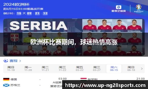 欧洲杯比赛期间，球迷热情高涨